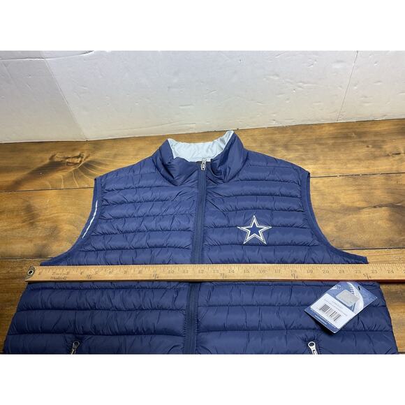 NFL Dallas Cowboys Puffer Vest Youth XL NFL Football Team Apparel Unisex NWT - Picture 8 of 12